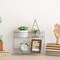2-Tier Spice Rack for Countertop, Kitchen Storage Organizer Shelf Counter Shelf Under Sink Cabinet Organizer for Kitchen Bathroom Office